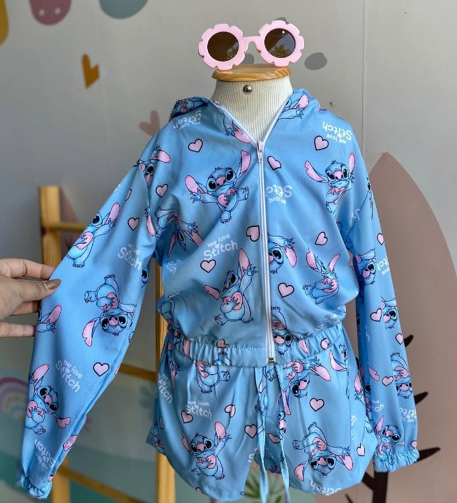 Conjunto Bomber Stitch