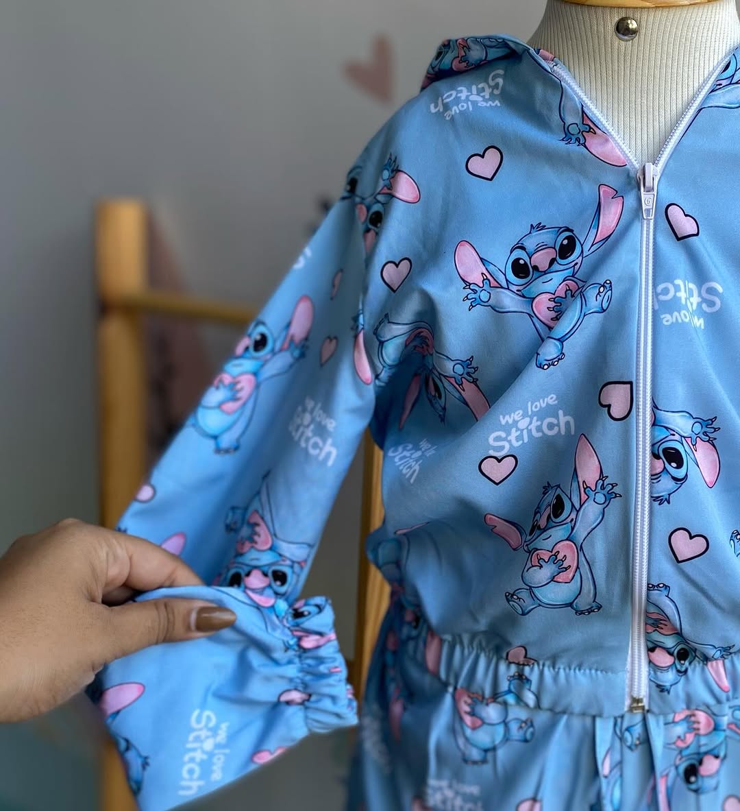 Conjunto Bomber Stitch