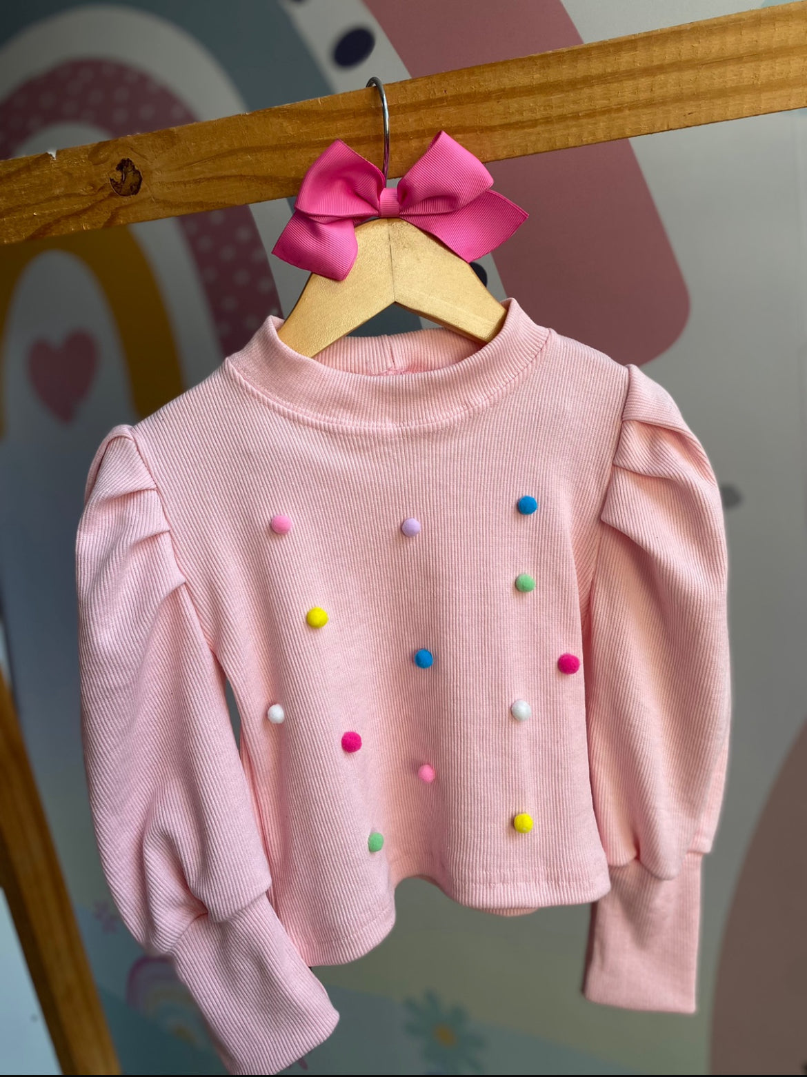 Blusa Pompom
