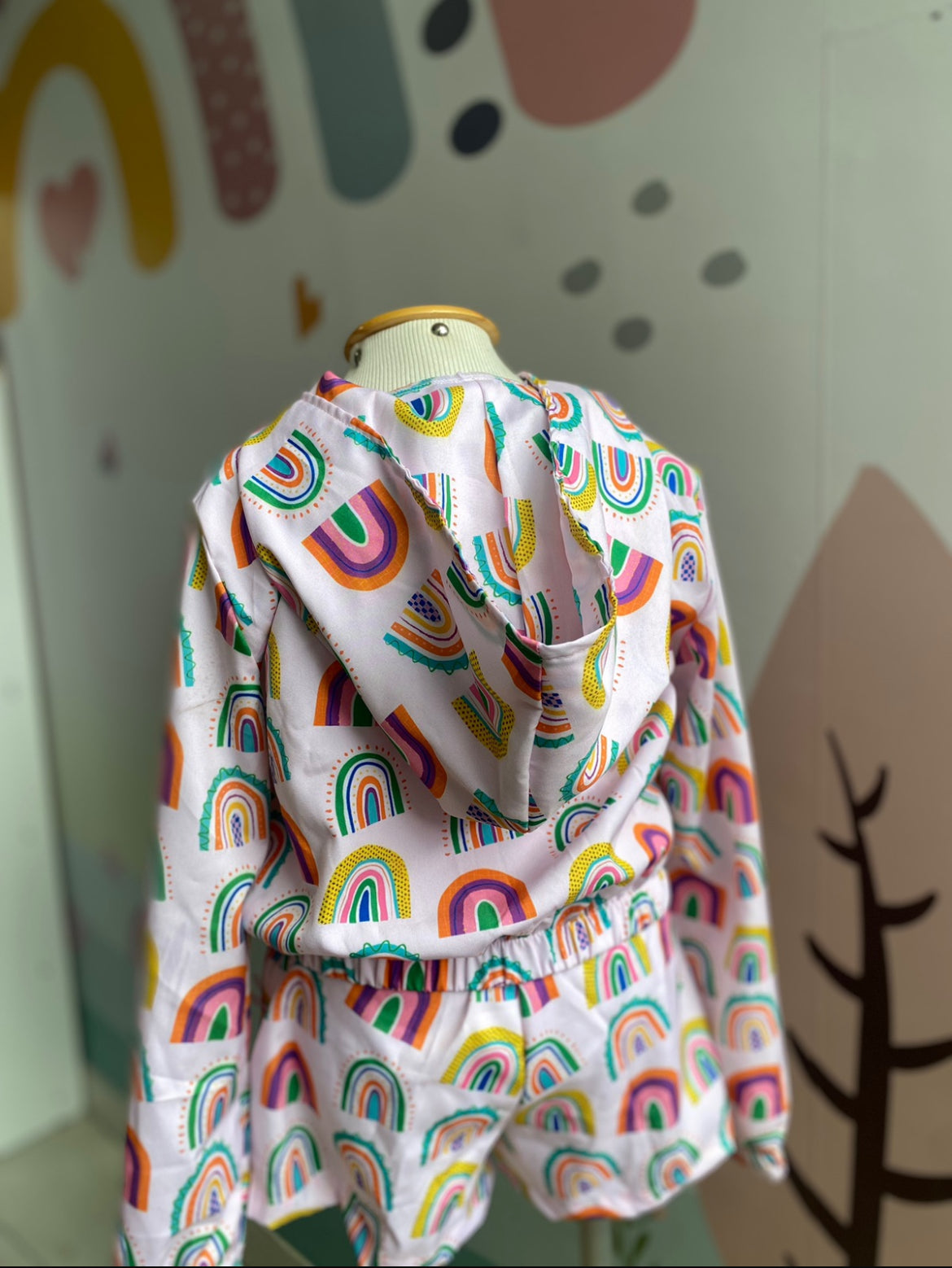 Conjunto Bomber Arco Íris