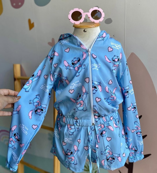 Conjunto Bomber Stitch