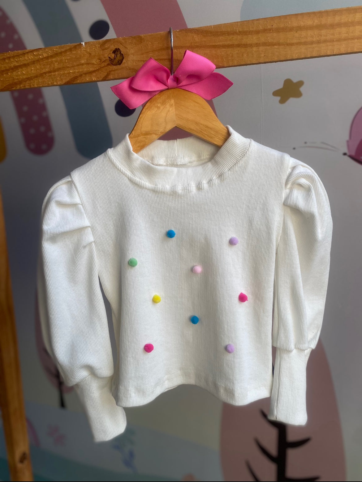 Blusa Pompom