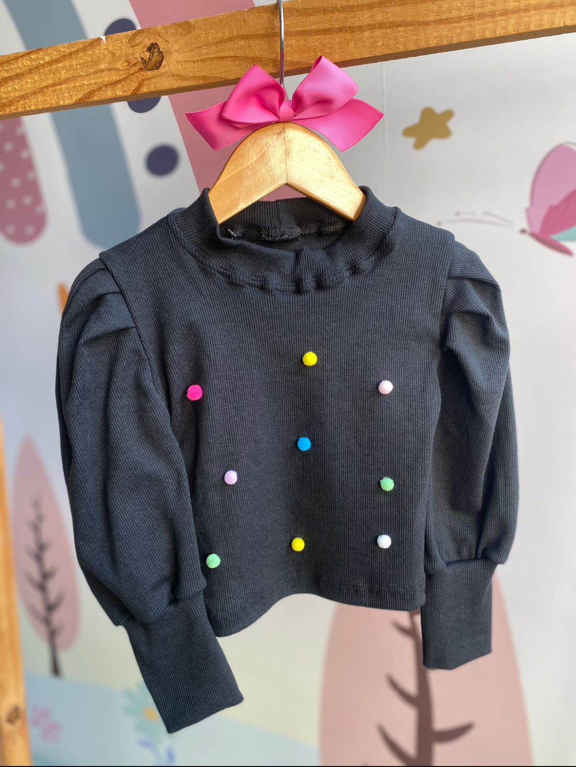 Blusa Pompom