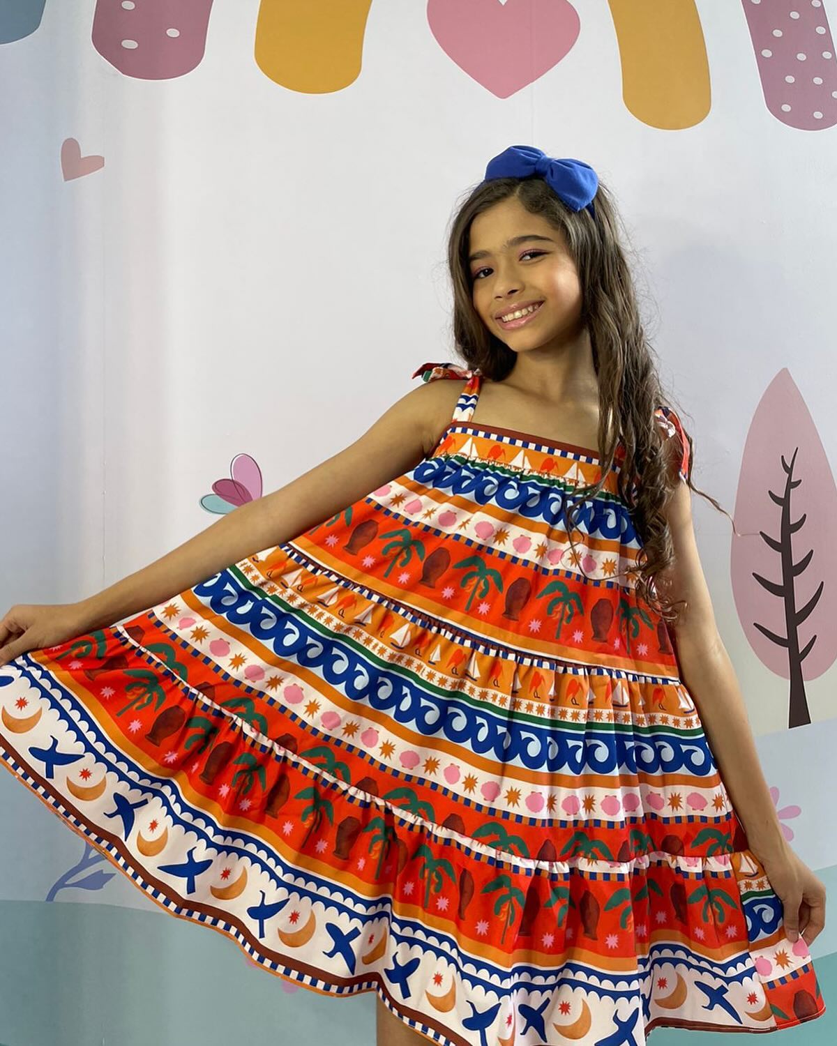 Vestido Céu e Mar