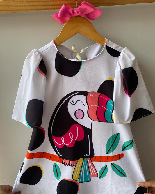 Vestido Tucano meigo