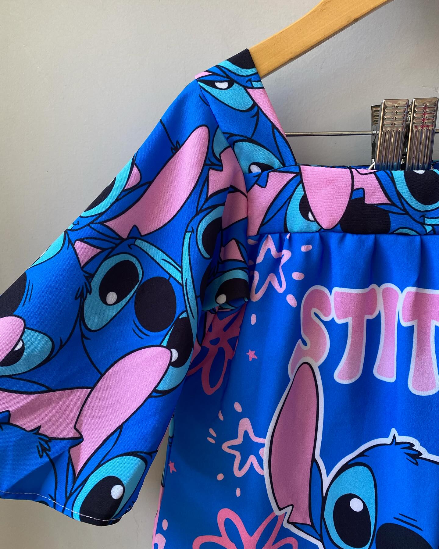 Conjunto Stitch azul